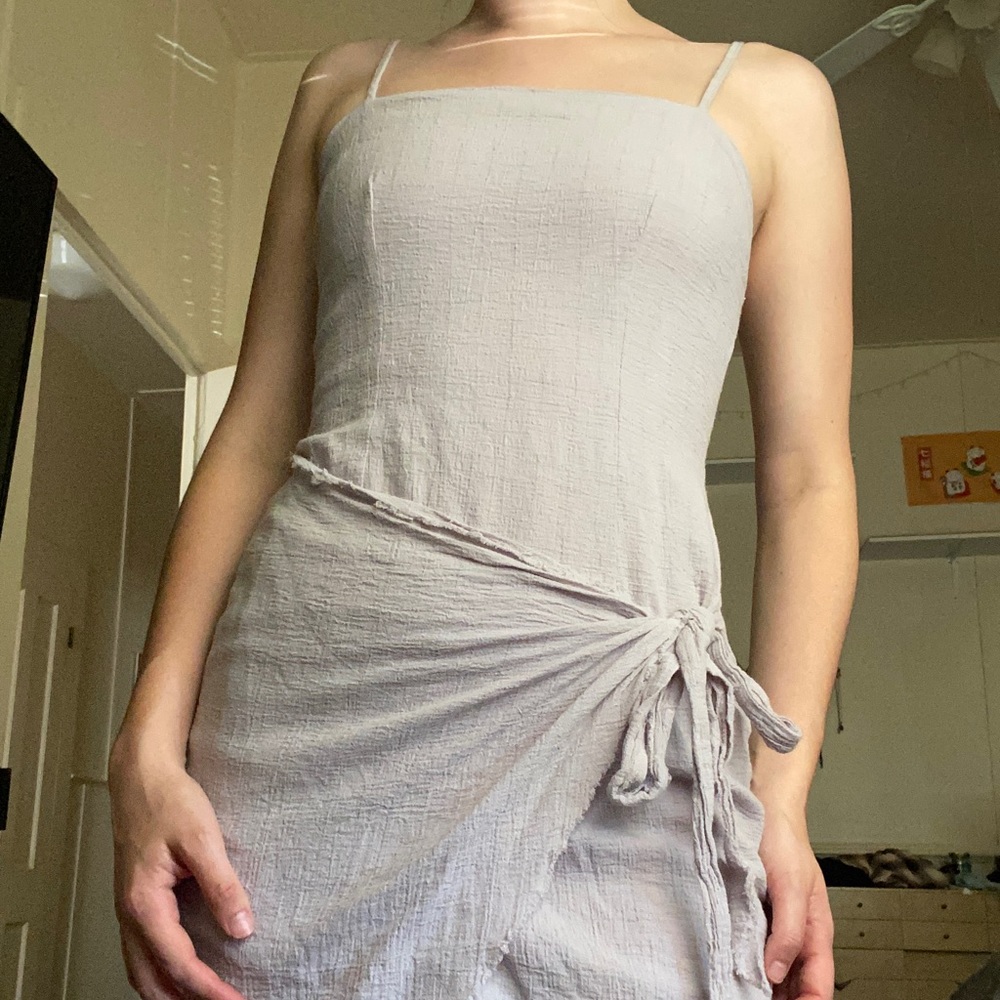 Distressed Mini dress